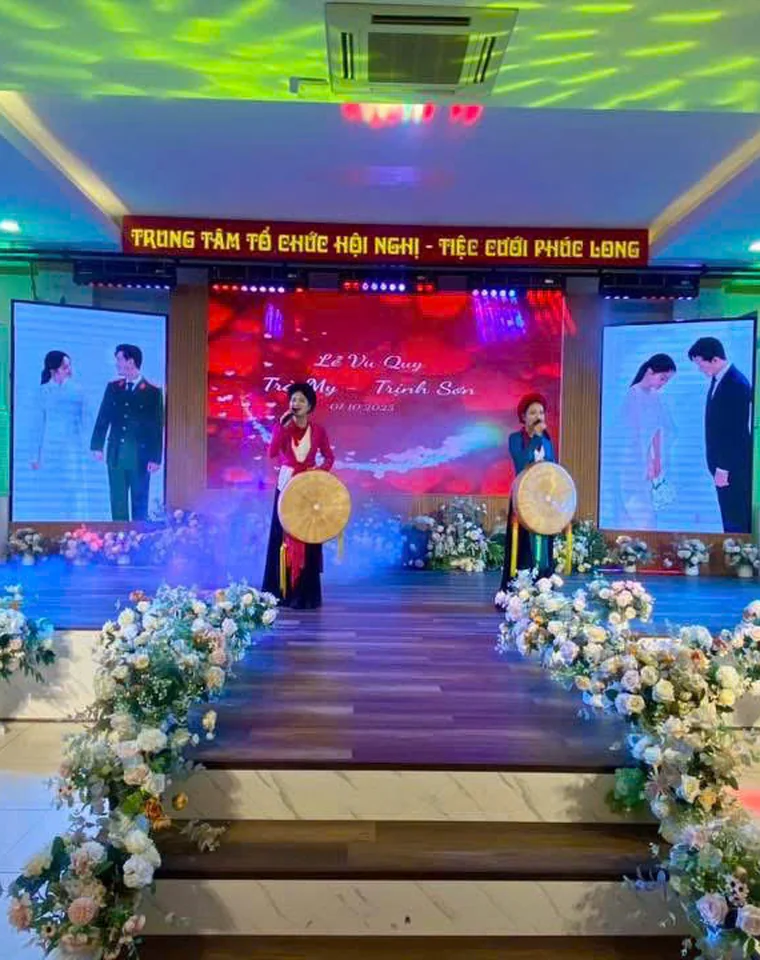Tiệc cưới Việt Anh và Hà Giang